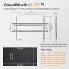 VonHaus 60-120 fiksen TV stenski nosilec do 120kg VONHAUS VonHaus 60-120 fiksen TV stenski nosilec do 120kg