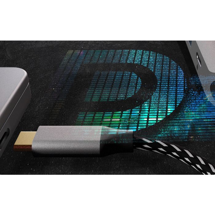 IcyBox IB-DK4012-CPD USB-C priklopna postaja 9v1 s Power Delivery 100W ICYBOX IcyBox IB-DK4012-CPD USB-C priklopna postaja 9v1 s Power Delivery 100W