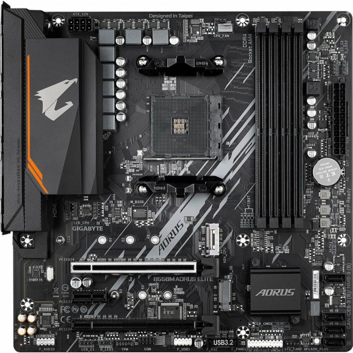 GIGABYTE B550M AORUS ELITE, DDR4, SATA3, USB3.2Gen1, HDMI, AM4 mATX