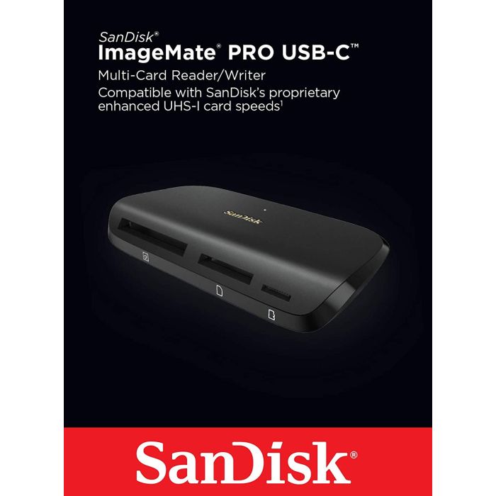 SanDisk bralnik/zapisovalnik ImageMate PRO USB-C