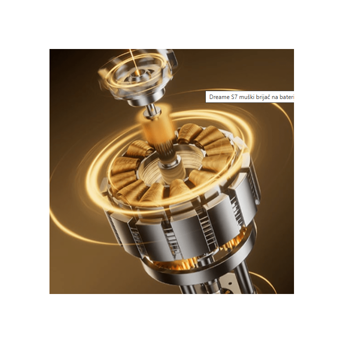 Dreame S7 brivnik, črn