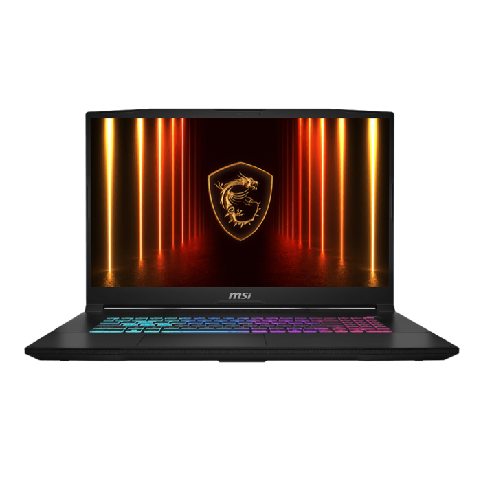 MSI Katana 17 prenosni računalnik HX i7-14650HX / 32GB / 1TB / 240Hz / RTX5070 / Wi-Fi 6E / Win11H