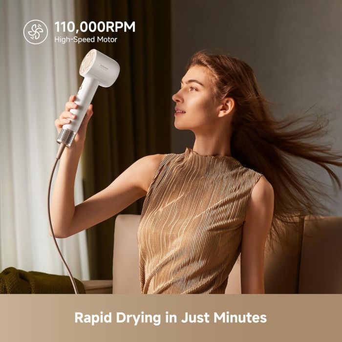 Dreame Glory Mix sušilnik za lase, bel