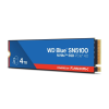 WD 4TB Blue SN5100 M.2 2280 PCI-e 4.0 NVMe 1.4c SSD disk