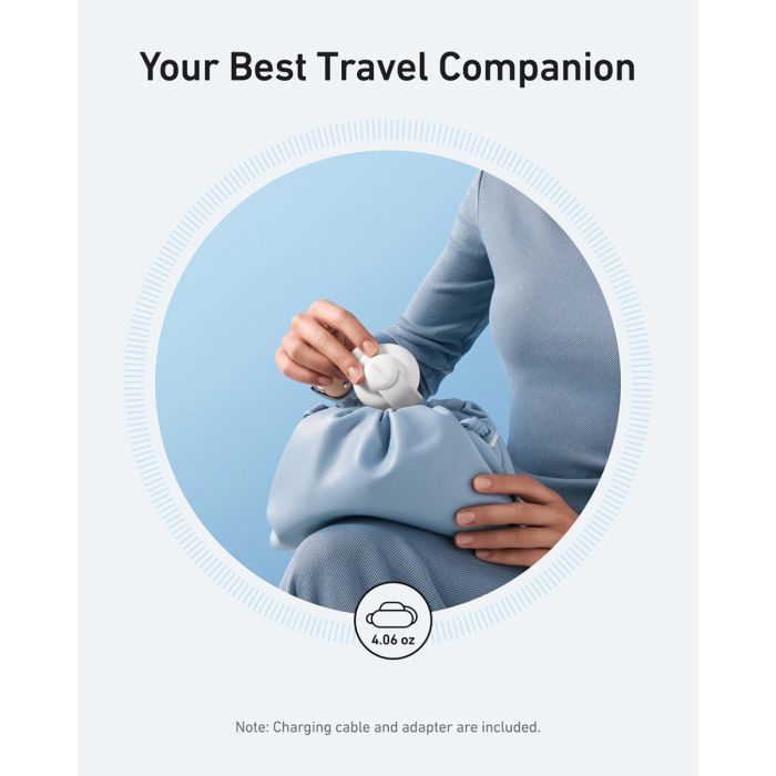 Anker MagGo brezžična zložljiva polnilna podloga 3v1, bela