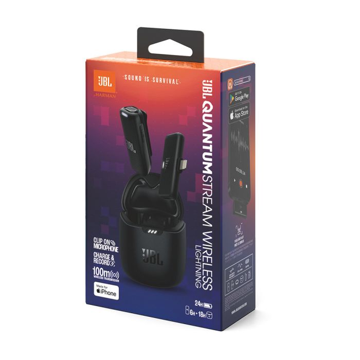 JBL Quantum Stream Wireless Lightning mikrofon JBL JBL Quantum Stream Wireless Lightning mikrofon