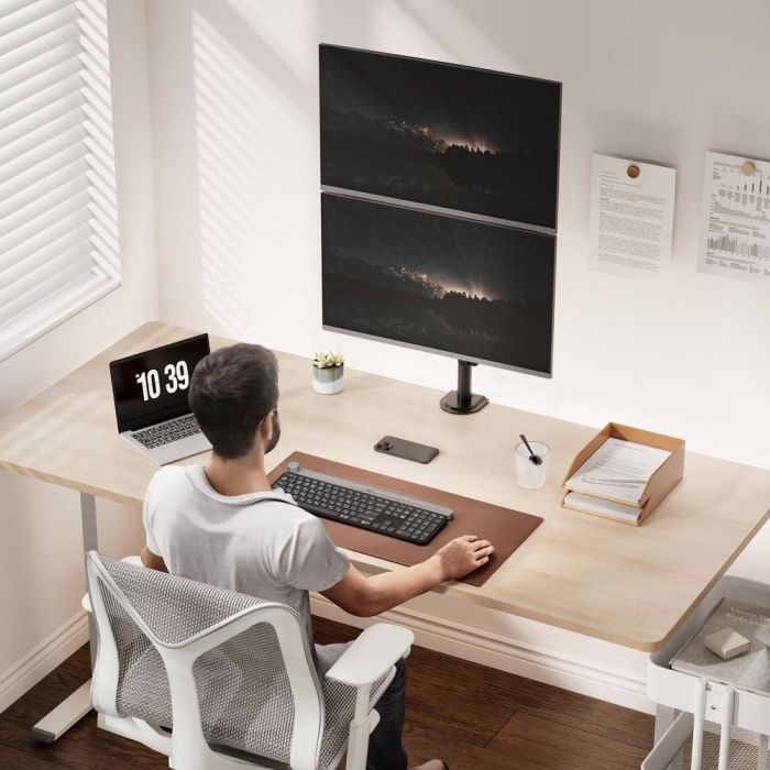 VonHaus dvojni namizni nosilec do diagonale 32 vertikalen