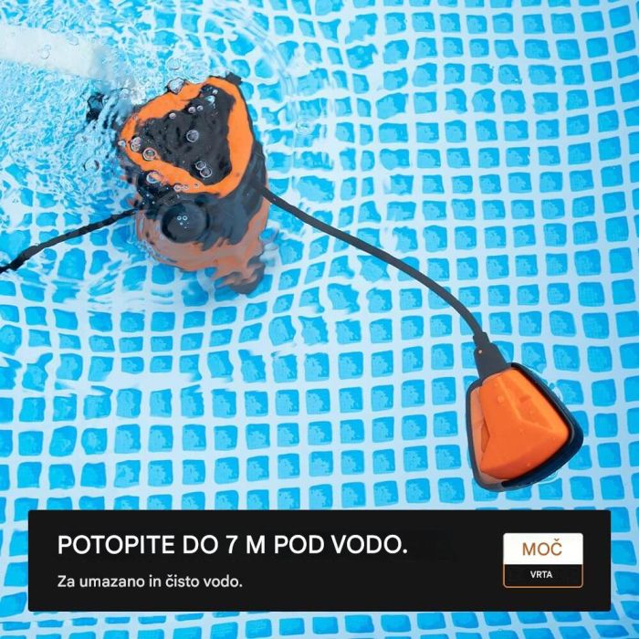 VonHaus 400 W odtočna vodna črpalka z 8 m cevjo