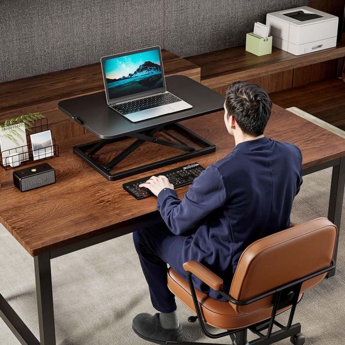 VonHaus Ultratanki nastavek za sedeče-stoječo mizo