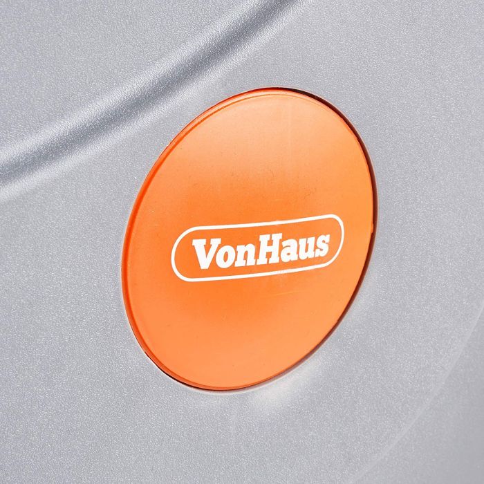 VonHaus stenski nosilec za cev 30m auto Roll-Up 8-funkcijska razpršilna pištola