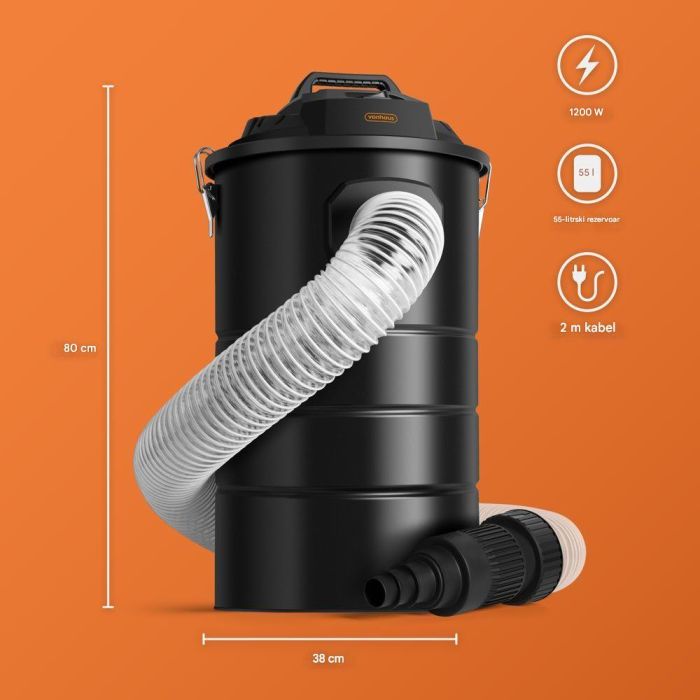 VonHaus Zbiralnik prahu 55 L