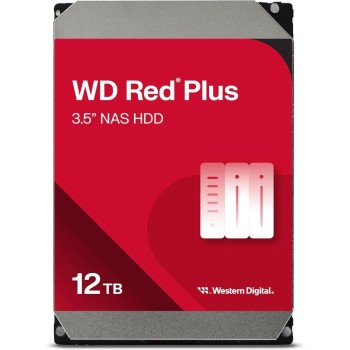 WD 12TB Red Plus 3,5" SATA 6Gb/s 7200rpm 512MB HDD disk WD 12TB Red Plus 3,5" SATA 6Gb/s 7200rpm 512MB HDD disk