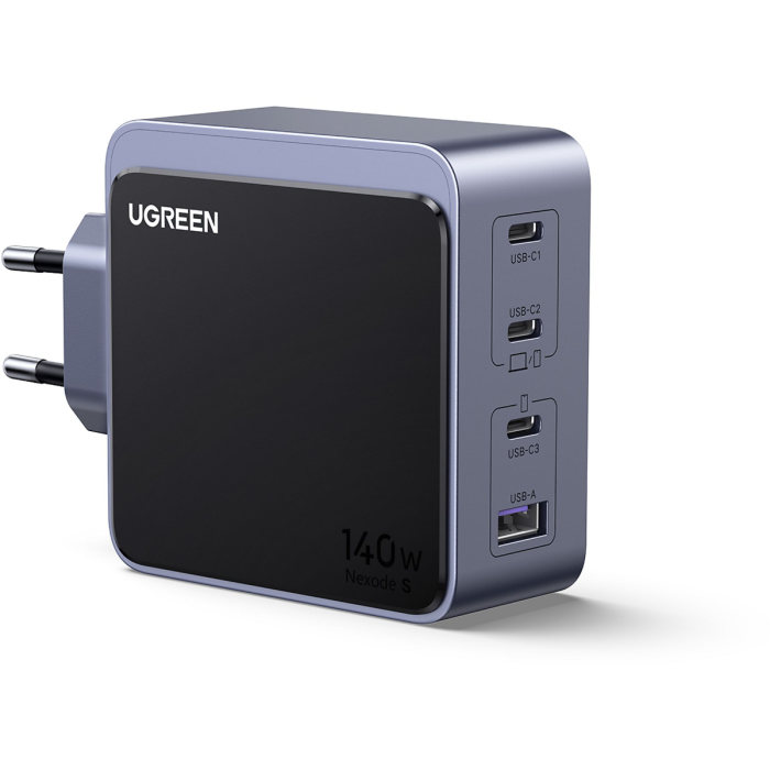Ugreen Nexode S 140W 3x USB-C + 1x USB-A polnilec UGREEN Ugreen Nexode S 140W 3x USB-C + 1x USB-A polnilec