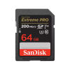 SANDISK EXTREME PRO 64GB SD, 200MB/s SANDISK SANDISK EXTREME PRO 64GB SD, 200MB/s