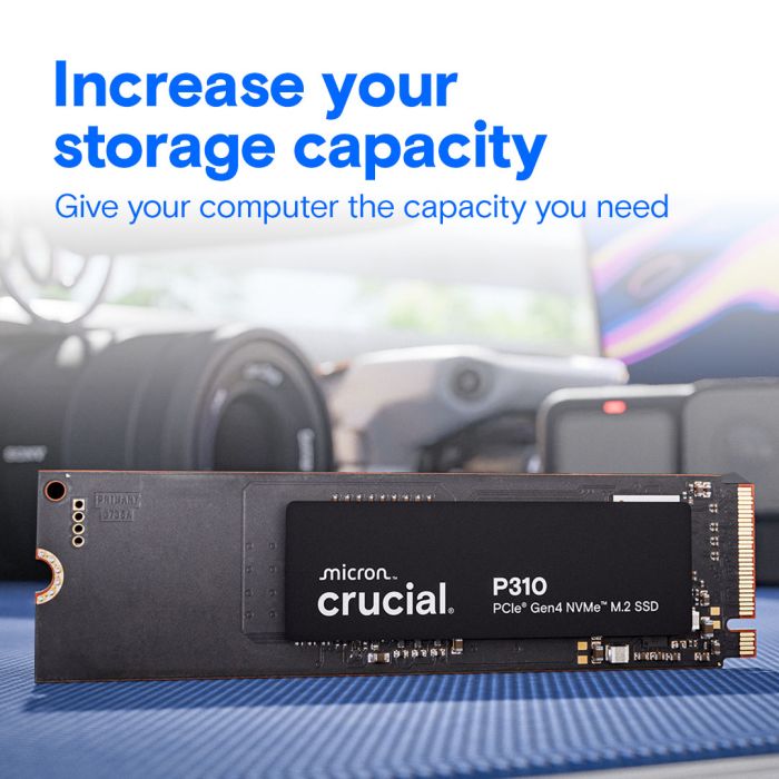 Crucial P310 500GB PCIe Gen4 NVMe 2280 M.2 SSD CRUCIAL Crucial P310 500GB PCIe Gen4 NVMe 2280 M.2 SSD