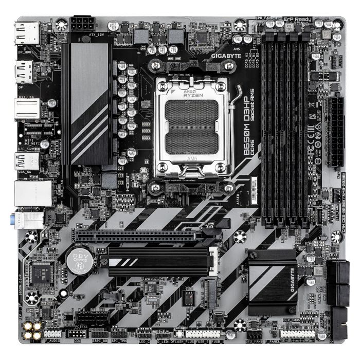 GIGABYTE B650M D3HP, DDR5, SATA3, USB3.2Gen1, DP, 2.5GbE, AM5 mATX