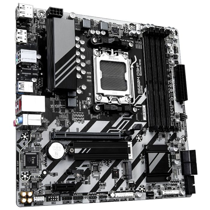 GIGABYTE B650M D3HP, DDR5, SATA3, USB3.2Gen1, DP, 2.5GbE, AM5 mATX