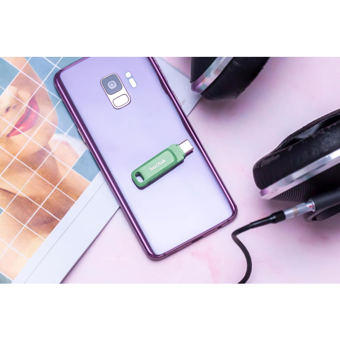 SanDisk 1TB Ultra Dual Drive Go USB-C/A 3.2 USB ključ (zelen) SANDISK SanDisk 1TB Ultra Dual Drive Go USB-C/A 3.2 USB ključ (zelen)