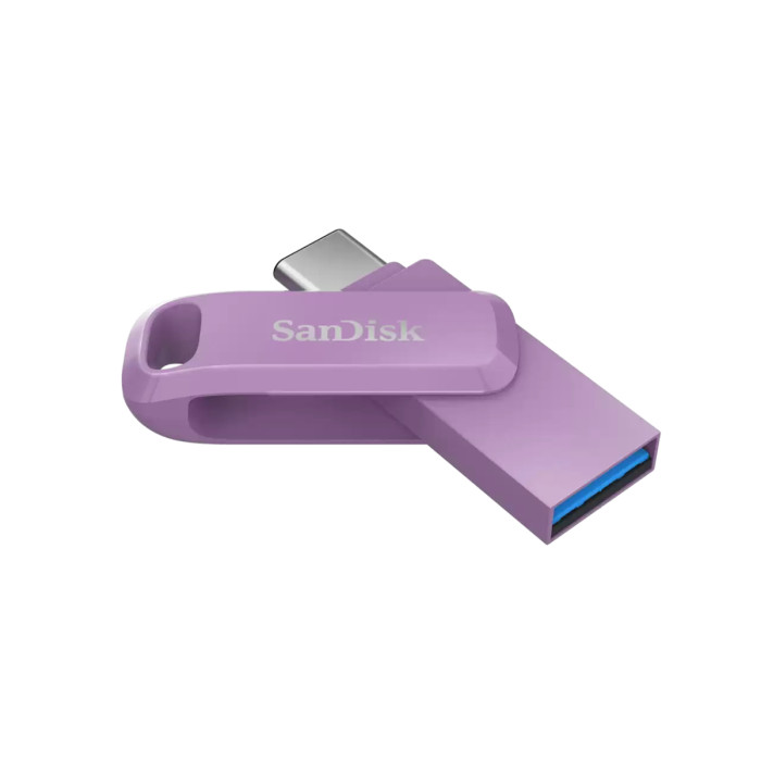 SanDisk 1TB Ultra Dual Drive Go USB-C/A 3.2 USB ključ (vijoličen)