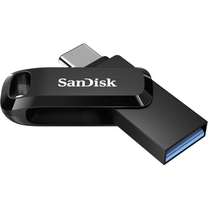 SanDisk 1TB Ultra Dual Drive Go USB-C/A 3.2 USB ključ (črn)