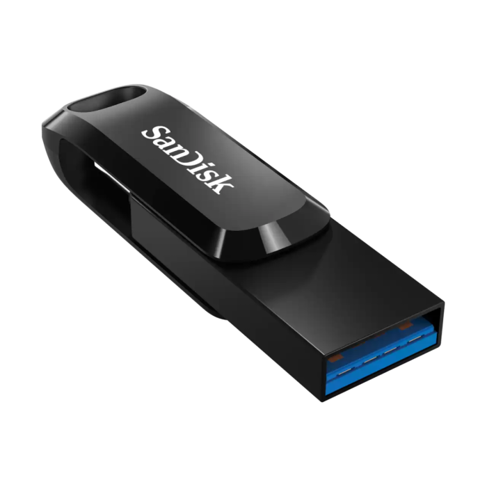 SanDisk 1TB Ultra Dual Drive Go USB-C/A 3.2 USB ključ (črn)
