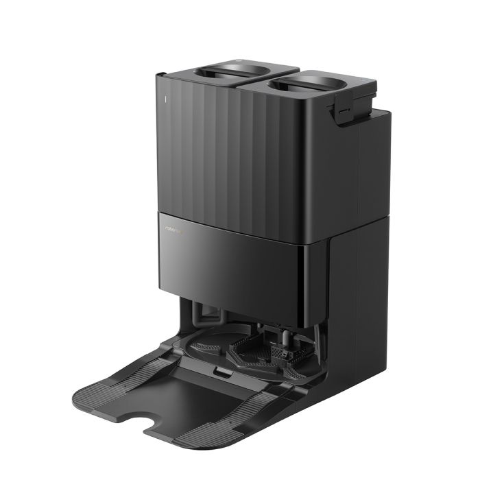 Roborock Qrevo C Pro robotski sesalnik s samočistilno postajo, črn