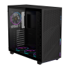 Gigabyte AORUS C400 GLASS USB-C USB 3.2 Gen2 ATX AORUS RGB osvetljeno ohišje, črno