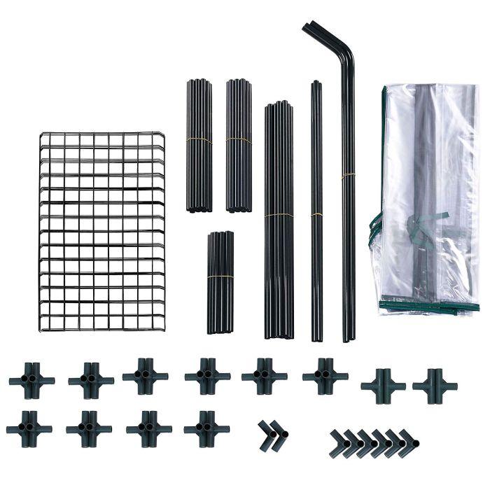 VonHaus rastlinjak 193 x 73 x 143cm VONHAUS VonHaus rastlinjak 193 x 73 x 143cm
