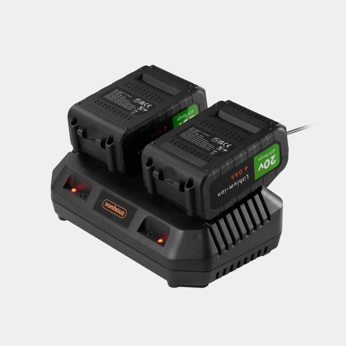 VonHaus 2-v-1 brezžični prezračevalnik in vertikulator za trato, 40 V