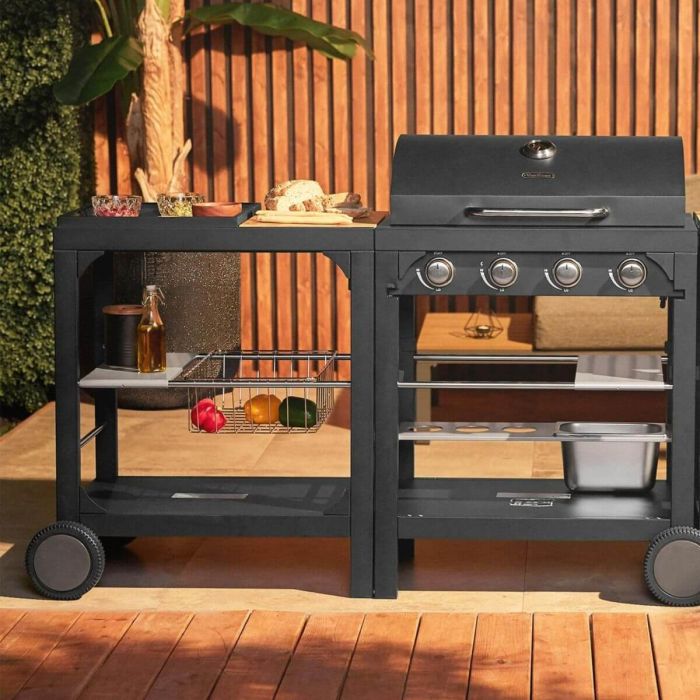 VonHaus Modularna zunanja kuhinja na plinski žar BBQ  2502041