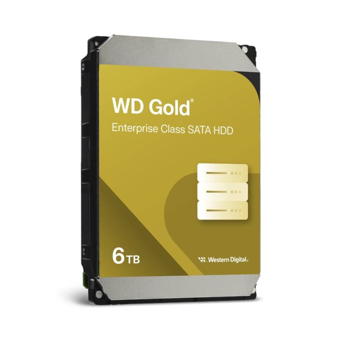 WD 6TB Gold 3,5 SATA 6Gb/s 7200rpm 256MB HDD disk