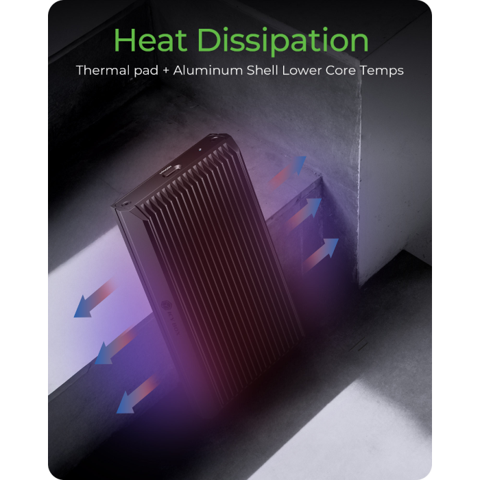 IcyBox IB-1920M-C42 ohišje za M.2 NVMEe z USB 4 tehnologijo ICYBOX IcyBox IB-1920M-C42 ohišje za M.2 NVMEe z USB 4 tehnologijo