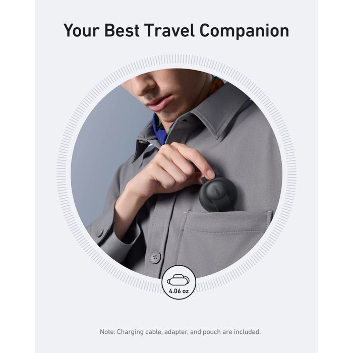 Anker MagGo brezžična zložljiva polnilna podloga 3v1, črna ANKER Anker MagGo brezžična zložljiva polnilna podloga 3v1, črna