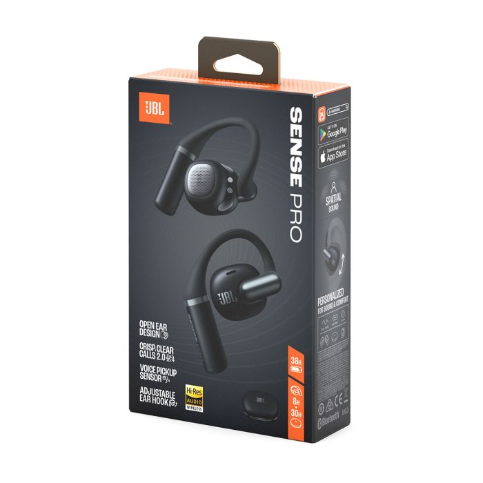 JBL Sense Pro open-ear brezžične slušalke, črne JBL JBL Sense Pro open-ear brezžične slušalke, črne
