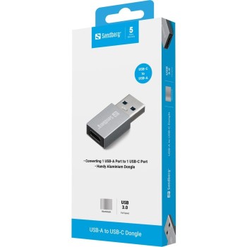 Sandberg USB-A v USB-C Dongle vmesnik