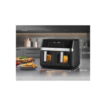 CASO AirFry Duo Chef cvrtnik na vroči zrak v kombinaciji s pečico 2 v 1 2200W CASO AirFry Duo Chef cvrtnik na vroči zrak v kombinaciji s pečico 2 v 1 2200W