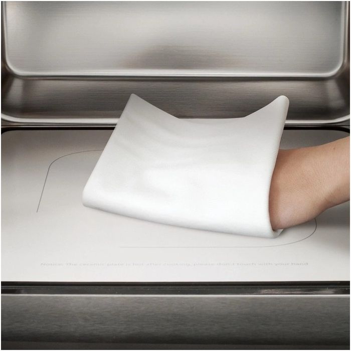 CASO MG 20 keramična mikrovalovna pečica z žarom 20L 1000W