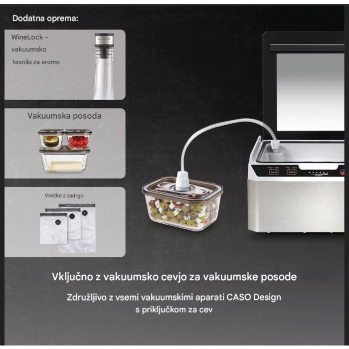 CASO VacuChef 40 Vakumirna komora 280W