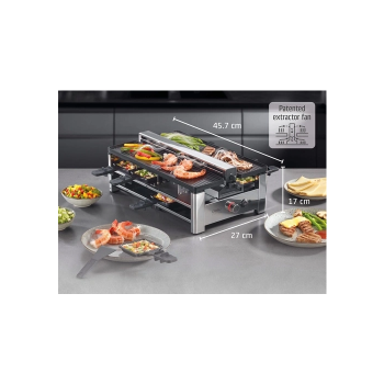 CASO Raclette AirClean žar 1500W