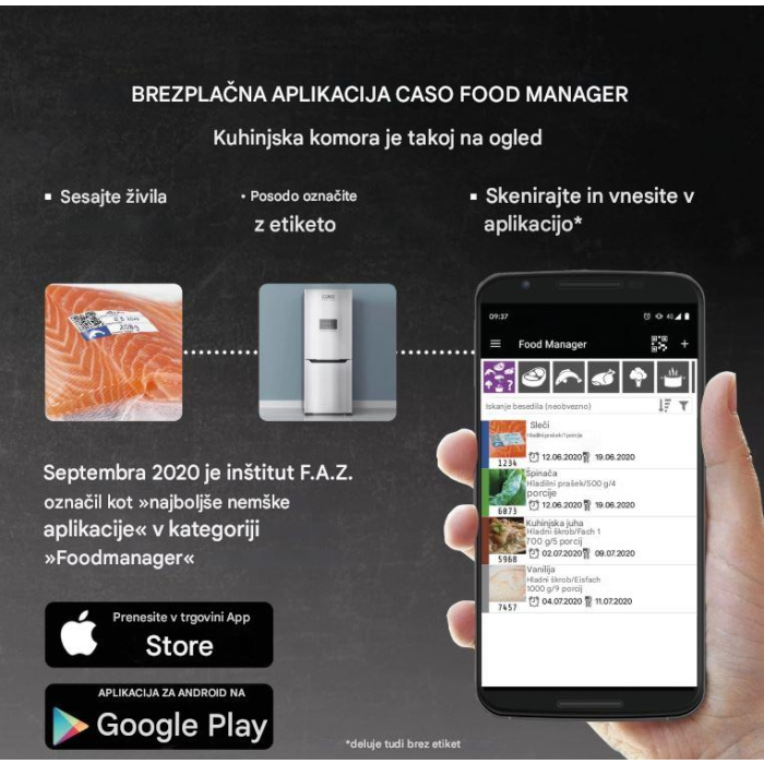 CASO komplet folij 5 16 × 23 cm, 20 × 30 cm, 30 × 40 cm CASO CASO komplet folij 5 16 × 23 cm, 20 × 30 cm, 30 × 40 cm