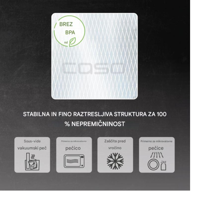 CASO komplet folij 5 16 × 23 cm, 20 × 30 cm, 30 × 40 cm CASO CASO komplet folij 5 16 × 23 cm, 20 × 30 cm, 30 × 40 cm