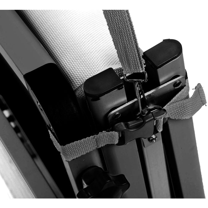 BRUNNER ležalnik s strehico MARBELLA 0410022N.C00 bel