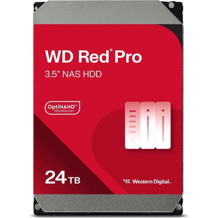 WD 24TB Red Pro 3,5 SATA 6Gb/s 7200rpm 512MB HDD disk
