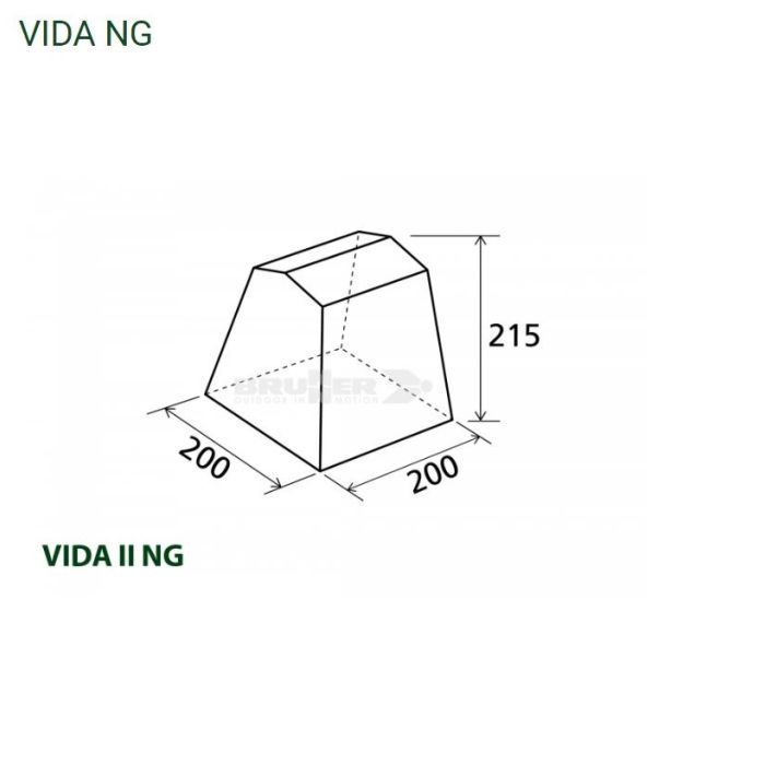 BRUNNER večnamenski šotor-kuhinja VIDA 2 NG 0425999N.C30 BRUNNER BRUNNER večnamenski šotor-kuhinja VIDA 2 NG 0425999N.C30