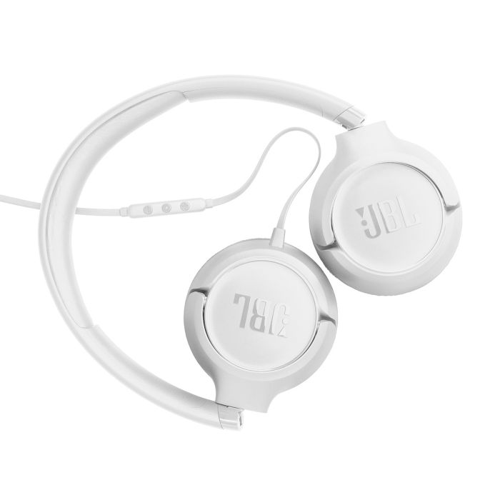 JBL Tune 530C USB-C žične naglavne slušalke, bele
