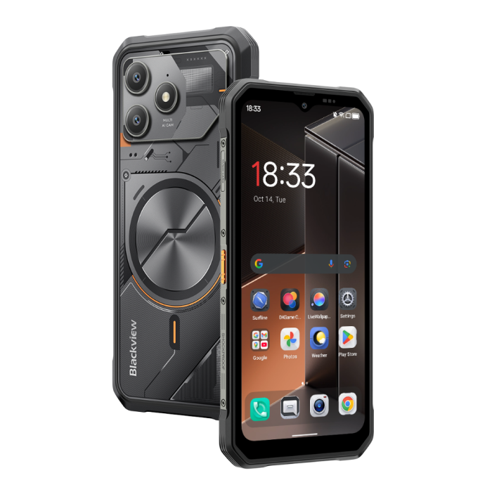 Blackview pametni robustni telefon FORT 100 8/128GB, črn