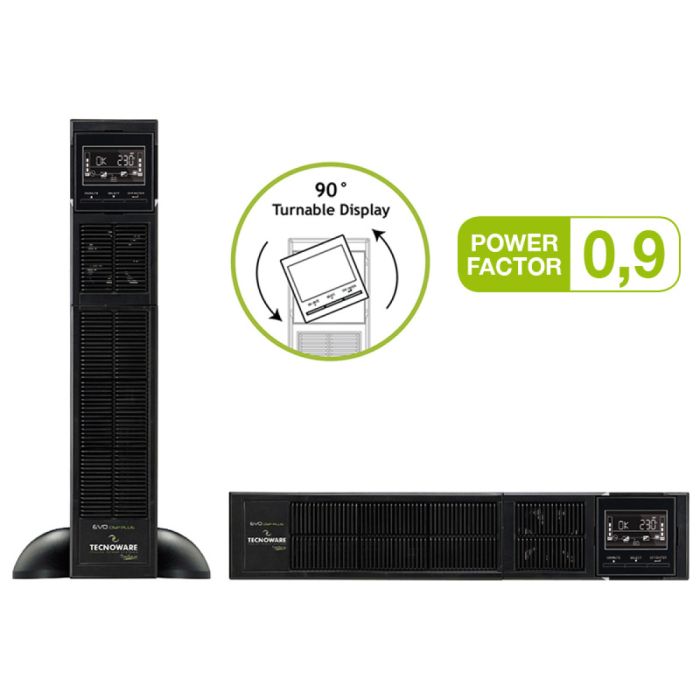 Tecnoware UPS EVO DSP PLUS 3600 RACK / TOWER brezprekinitveno napajanje TECNOWARE Tecnoware UPS EVO DSP PLUS 3600 RACK / TOWER brezprekinitveno napajanje