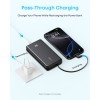Anker Zolo Powerbank 20000 mAh, 22,5W z vgrajenim USB-C kablom, črn