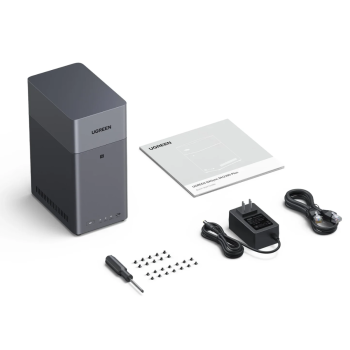 Ugreen NASync DH2300 za 2 diska, ARM 8-jedrni, 4GB DDR4, 1Gbe mreža