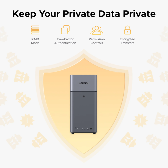 Ugreen NASync DH2300 za 2 diska, ARM 8-jedrni, 4GB DDR4, 1Gbe mreža